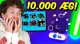 Jeg Åbner 10.000 HACKER ÆG!! - Dansk Pet Simulator X #15