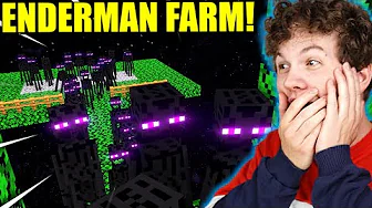 JEG BYGGER DEN VILDESTE ENDERMAN FARM!! - Dansk One Block #15