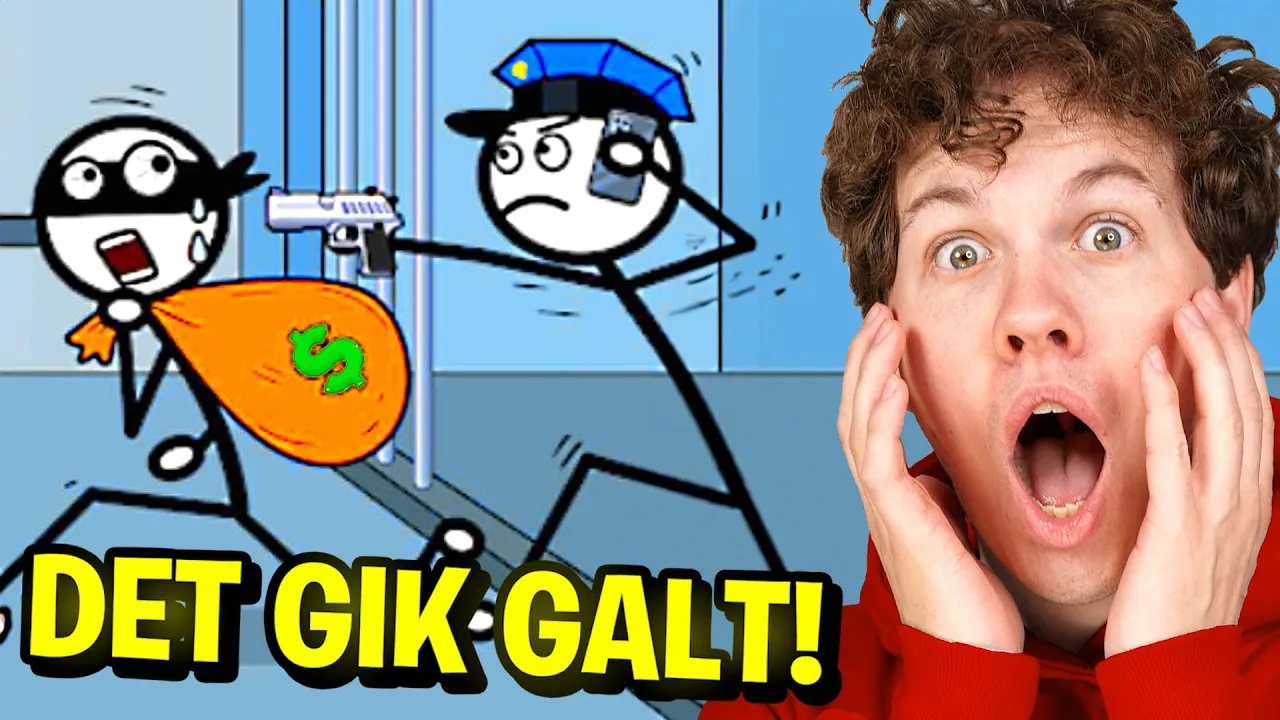 Hvor Meget Kan Jeg Stjæle? - Thief Stickman #2