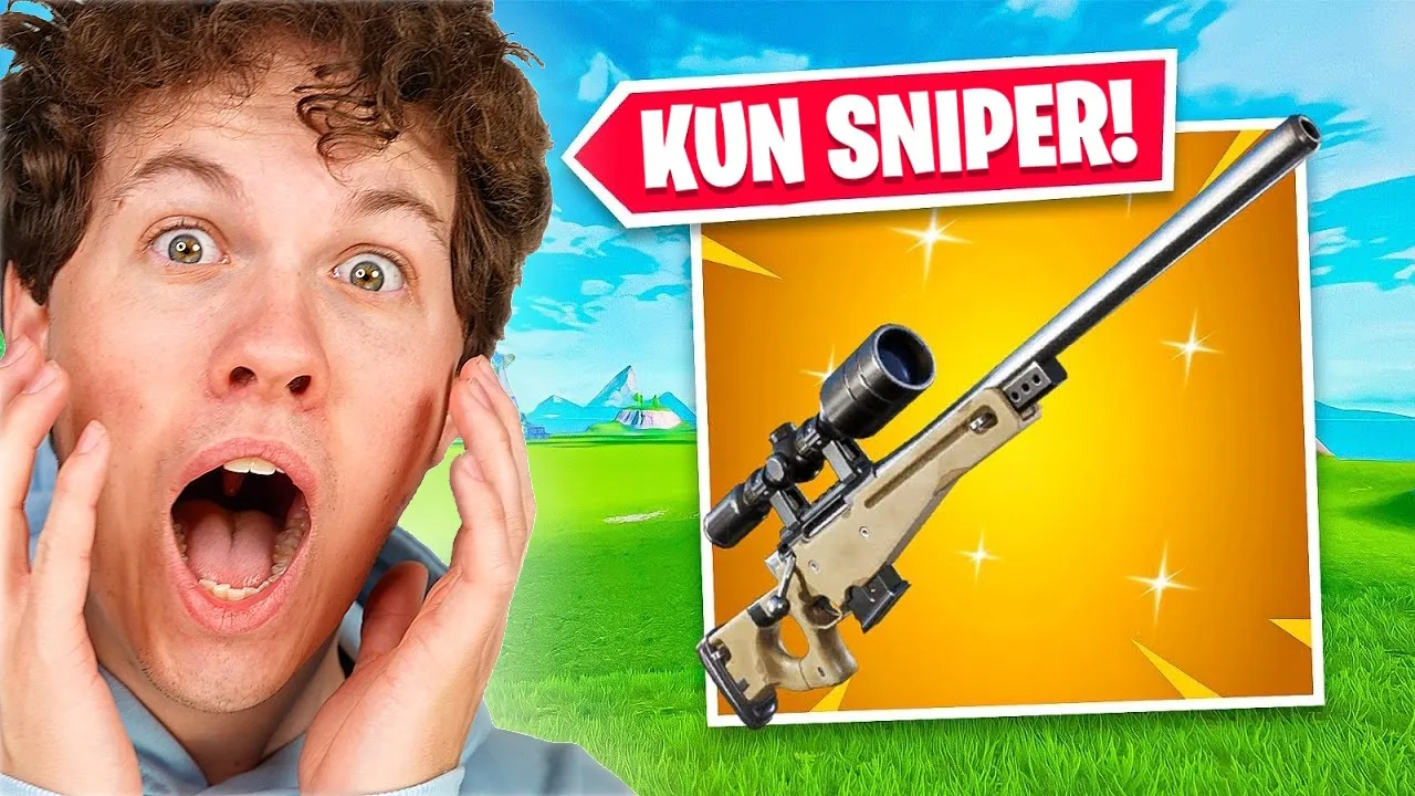 Fortnite "Kun Sniper" Challenge!