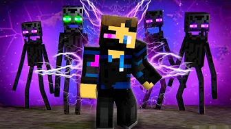 Jeg Lever Et Helt Liv Som ENDERMAN i Minecraft!