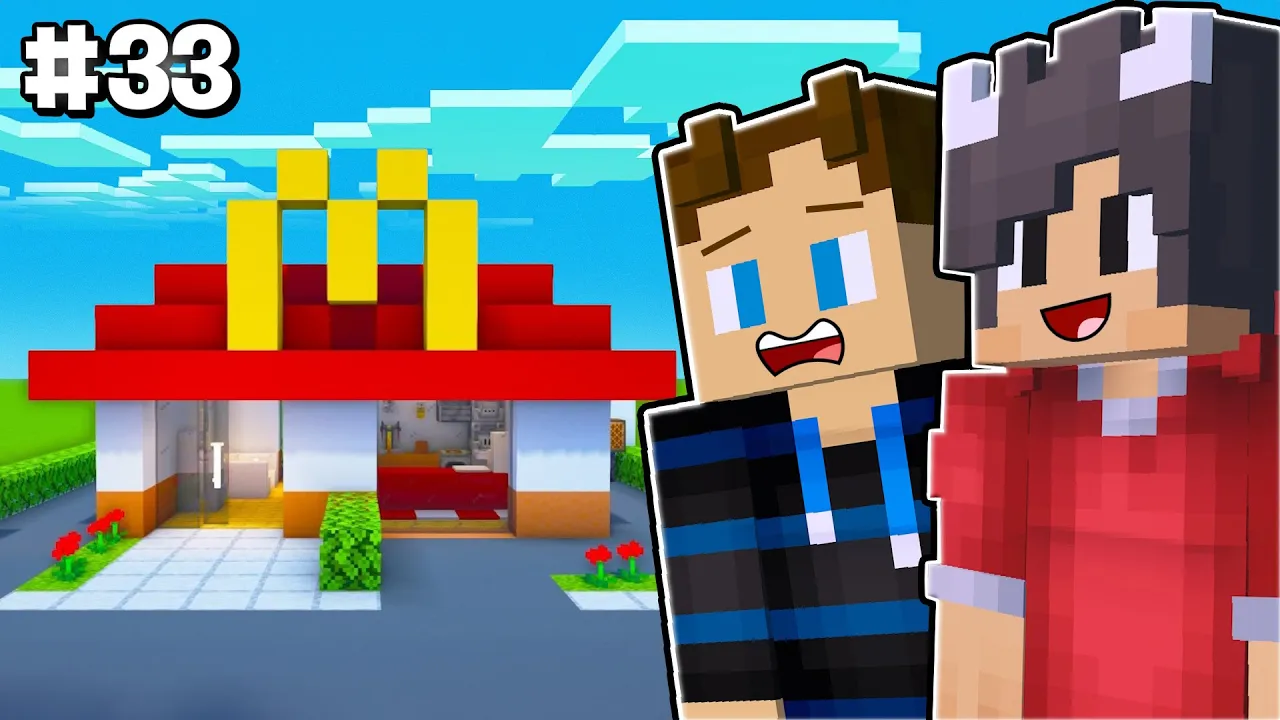 VI FINDER EN MCDONALDS! - Minecraft Vulkanen #33