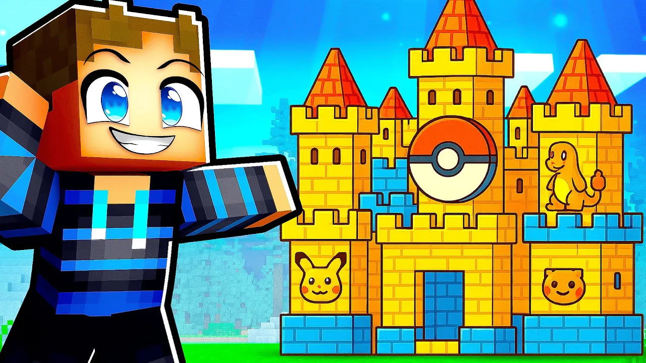 JEG BYGGER ET POKÉMON SLOT! - Minecraft Pokémon #3