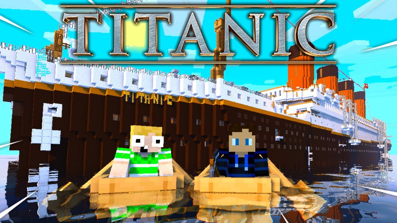 KAN VI OVERLEVE TITANIC I MINECRAFT!? - Dansk Minecraft Titanic #1