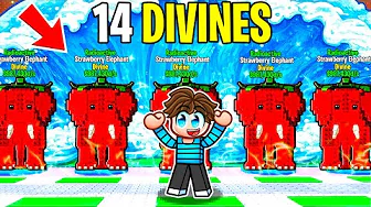 Jeg Får De BEDSTE DIVINES i Escape Tsunami For Brainrots!