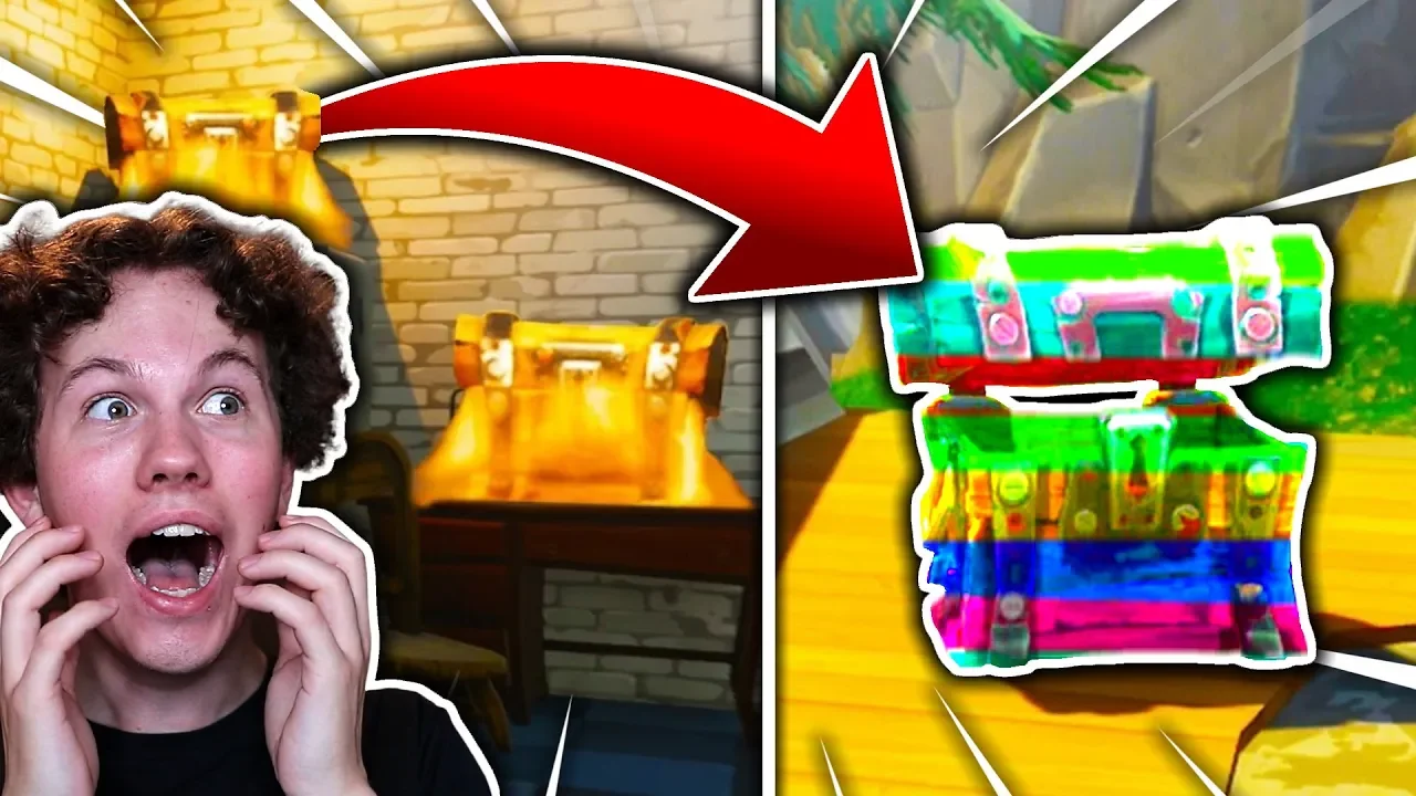 JEG LAVEDE EN REGNBUE CHEST OG DETTE SKETE!!