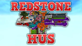 VILDESTE REDSTONE HUS I MINECRAFT!!