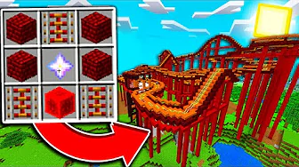 Man Kan Crafte ROLLER COASTERS I Minecraft!
