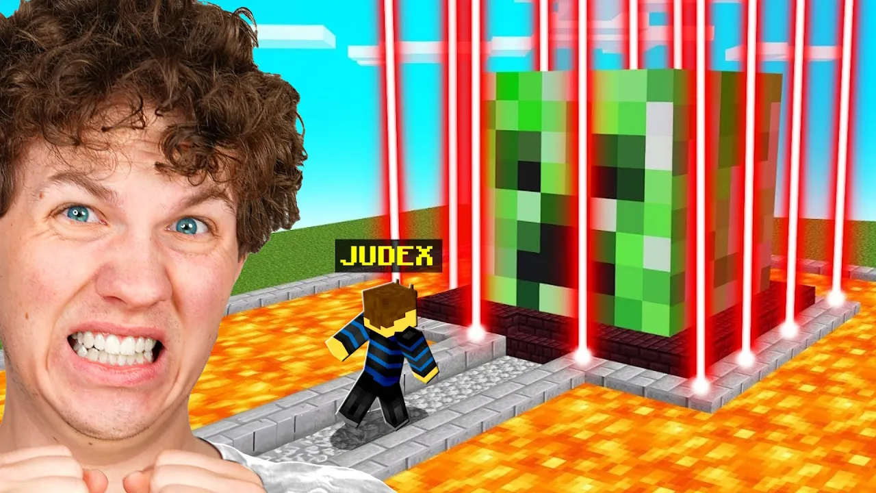 Kan Jeg Bygge Den SIKRESTE CREEPER BASE i Minecraft?