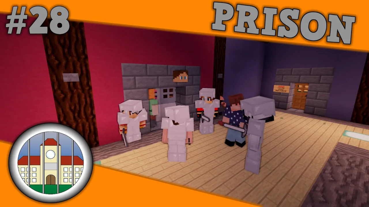 Dansk Minecraft - Prison Ep. 28 - BAGHOLDET ANGRIBER I B!