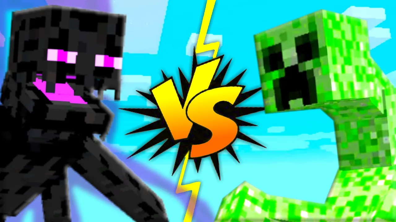 HVEM VINDER? - Mutant Enderman Boss VS. Mutant Creeper Boss