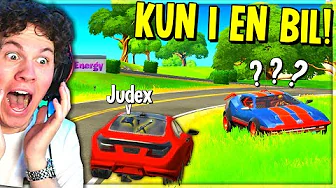 Jeg vandt i Fortnite ved KUN at være i en bil... - Dansk Fortnite