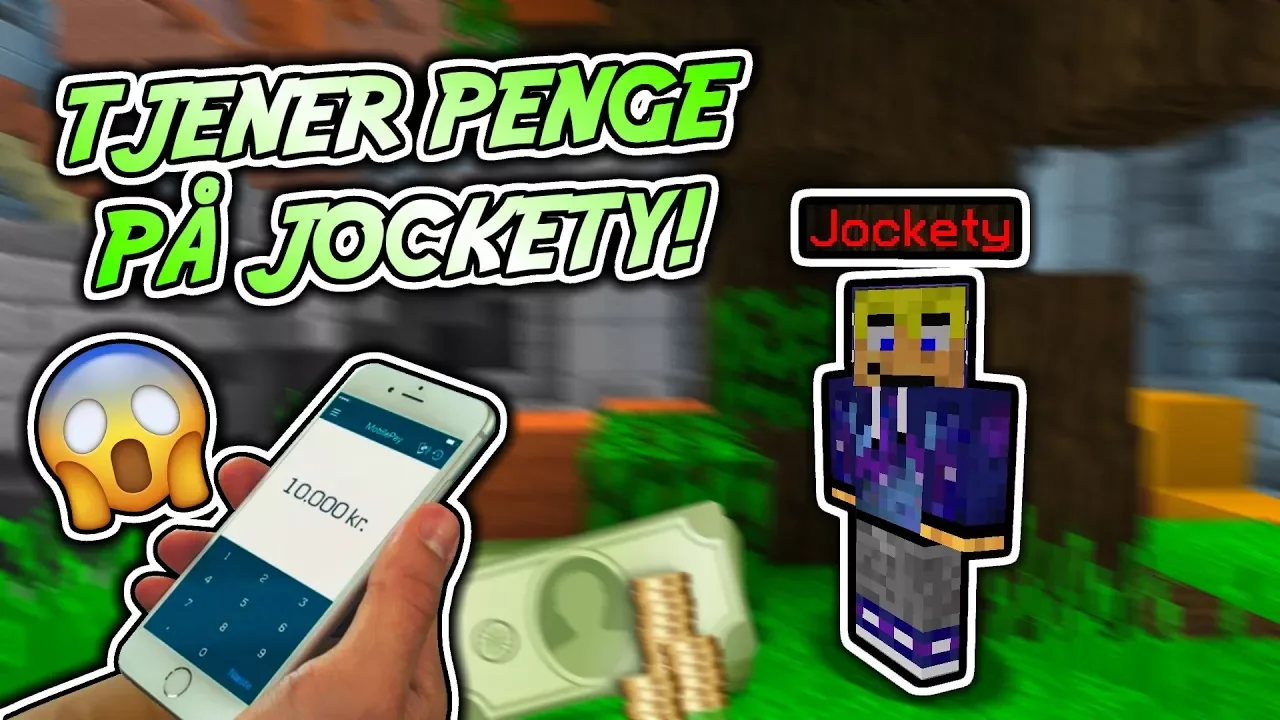 TJENER PENGE PÅ AT OPTAGE MED JOCKETY!!