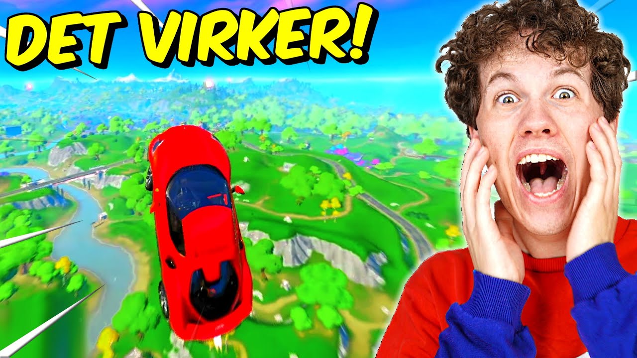 Vi Tester De VILDESTE Fortnite Myter! - Dansk Fortnite