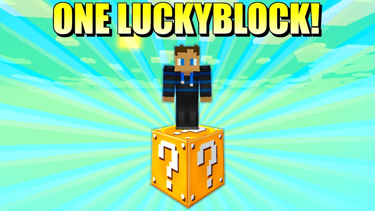 Kan Jeg Overleve På En Lucky OneBlock!?