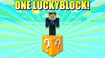 Kan Jeg Overleve På En Lucky OneBlock!?