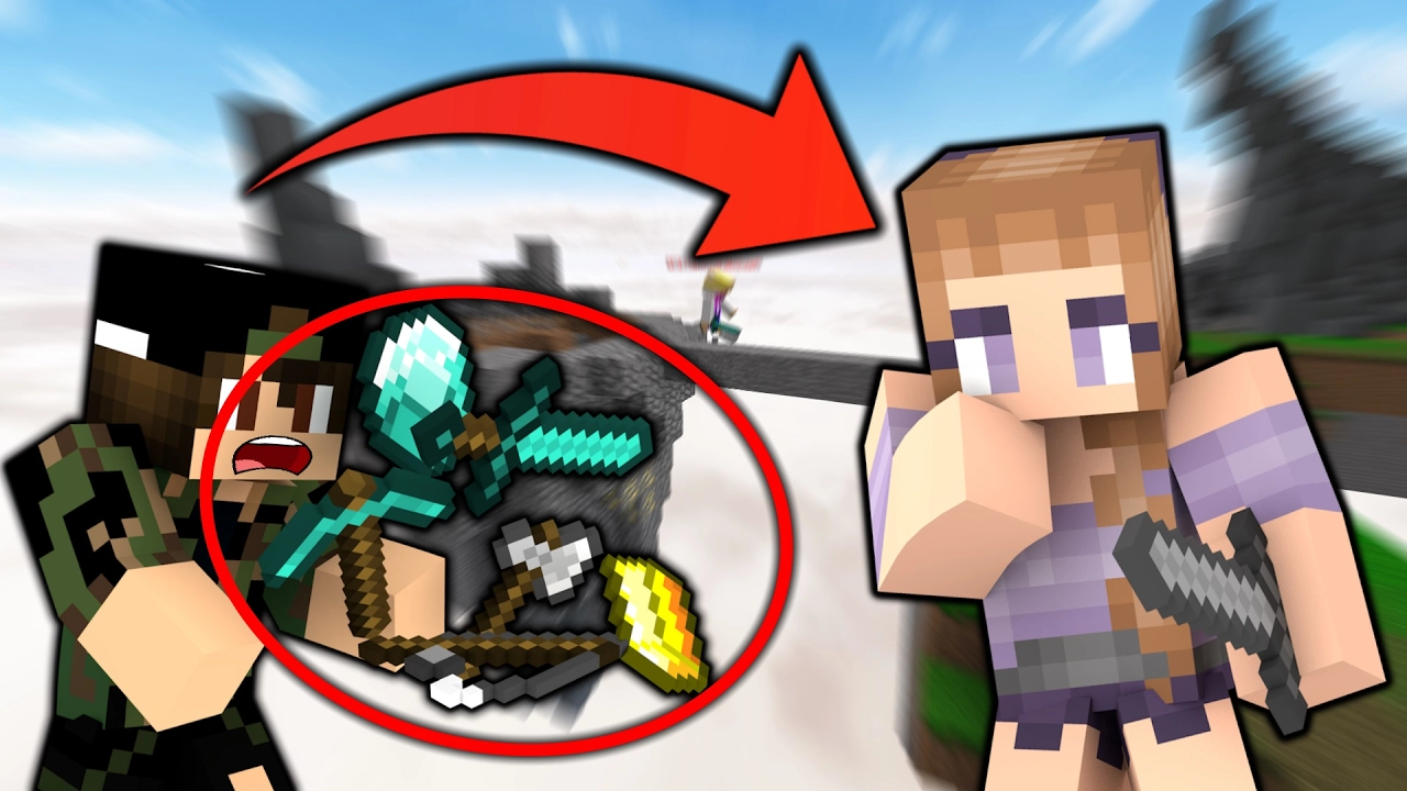 JEG ER EN PIGE CHALLENGE!! - Dansk Minecraft