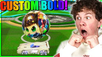 SÅDAN FÅR DU DIN EGEN BOLD I ROCKET LEAGUE!! (Tutorial) - Dansk Rocket League