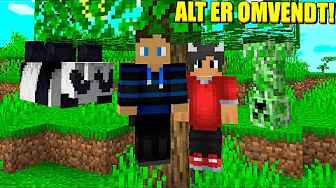 Minecraft, men ALT er på Hovedet! (med ShadysMC)