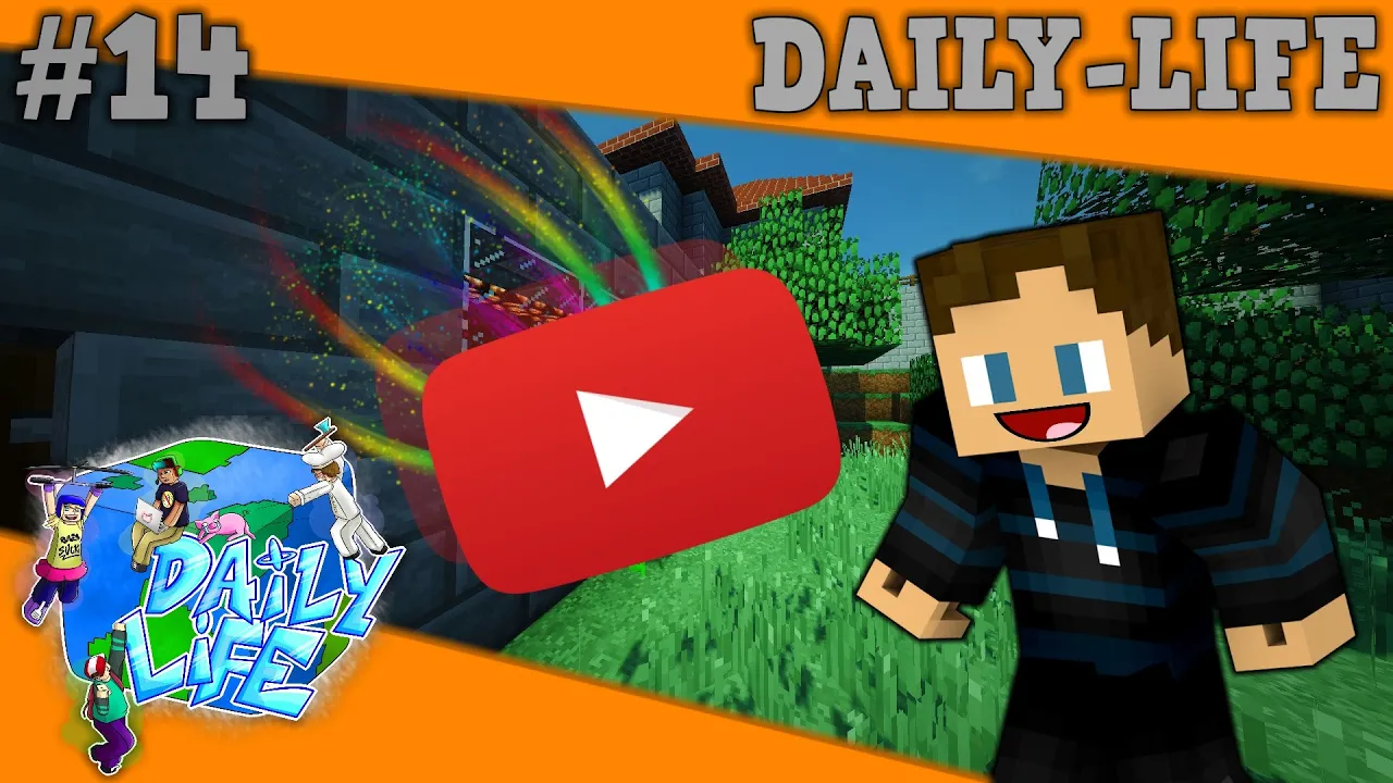 Dansk Minecraft - Daily-Life #14 - KENDT YOUTUBER!
