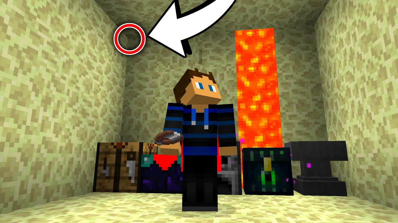 DET MEST UMULIGE ESCAPE ROOM I THE END I MINECRAFT!!