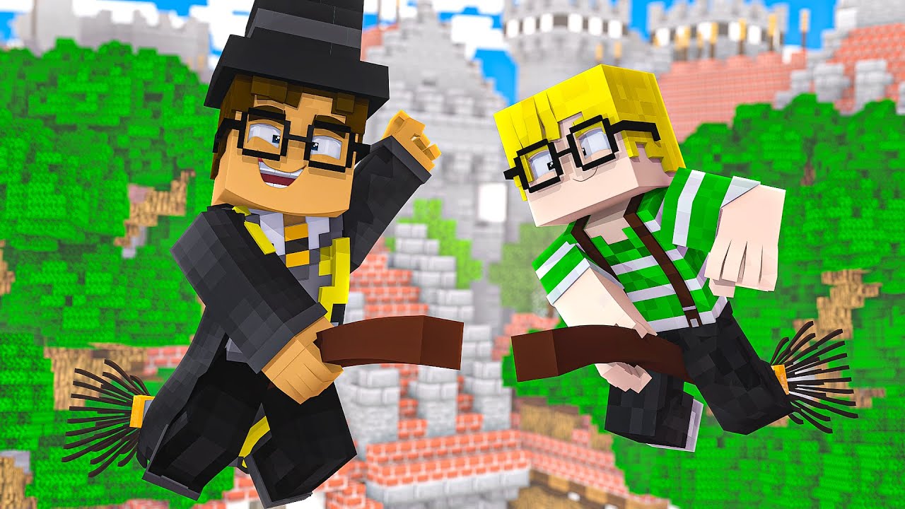 Hogwarts Eventyret #5: VI FLYVER PÅ KOSTE OVER HOGWARTS!!