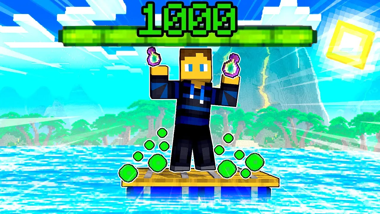 Jeg Bygger Den VILDESTE XP FARM! - Minecraft Raft #12