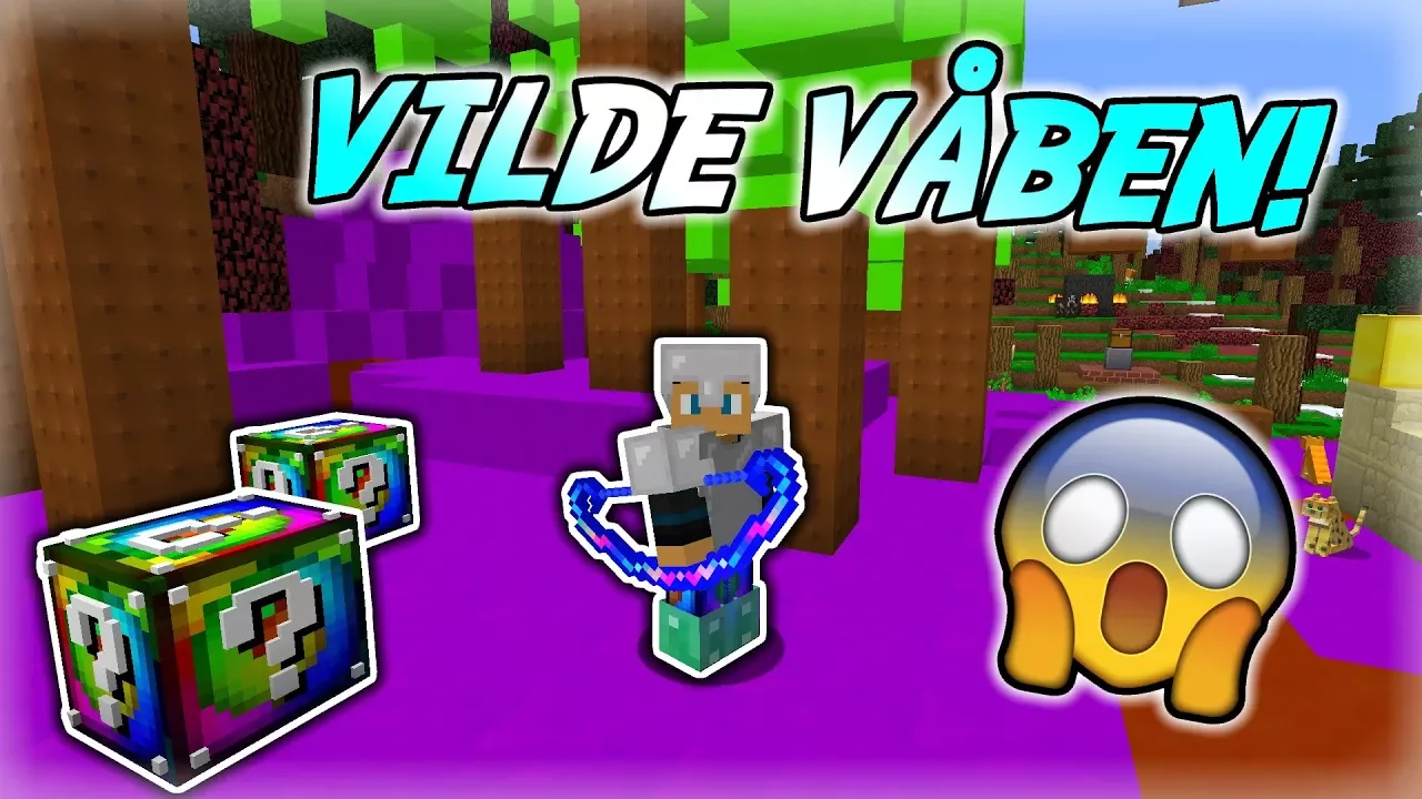 LUCKY BLOCKS #3 - ÅBNER VILDE VÅBEN!!