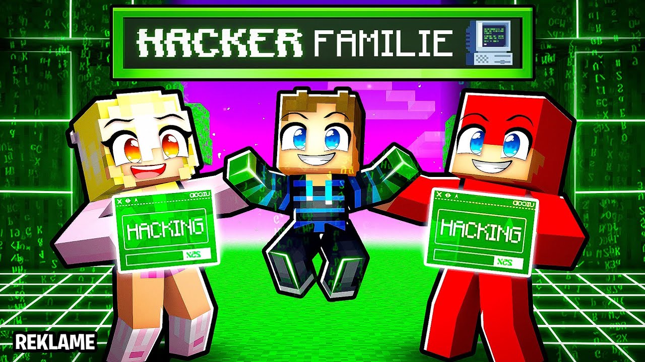 Jeg Bliver Adopteret af en HACKER FAMILIE i Minecraft!