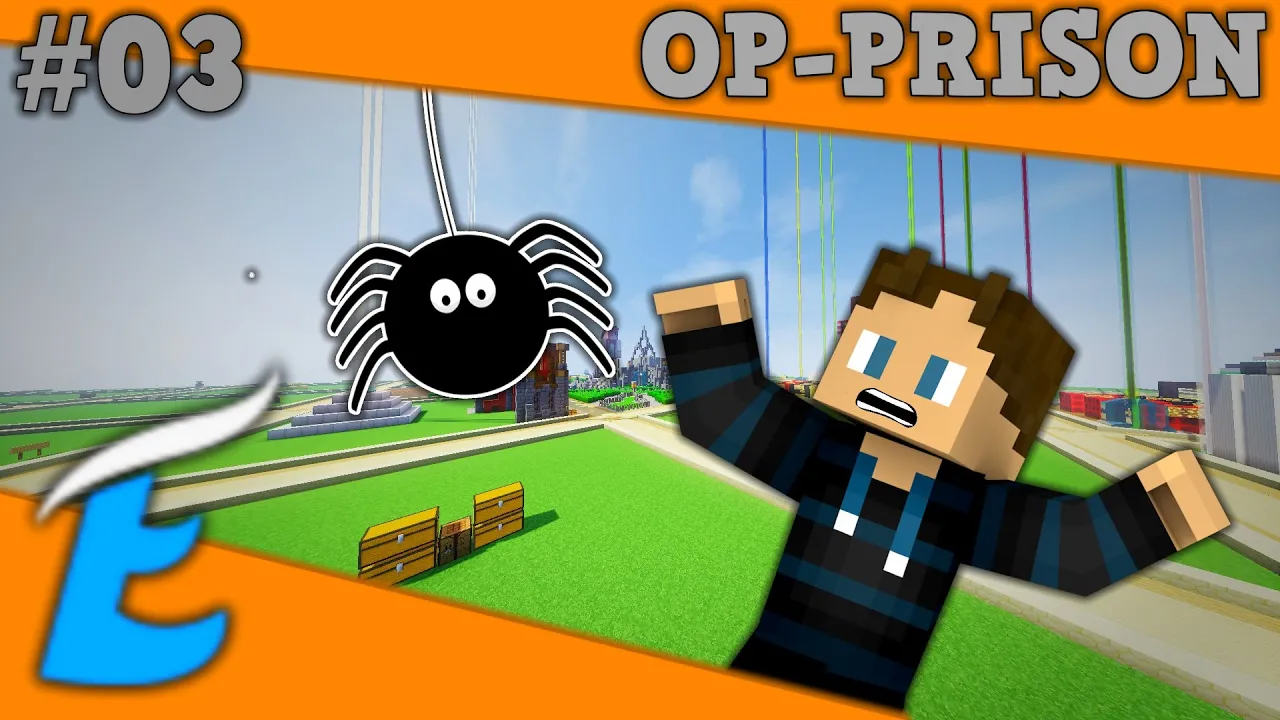 Dansk Minecraft - OP-Prison #3 - EDDERKOP I ANSIGTET!