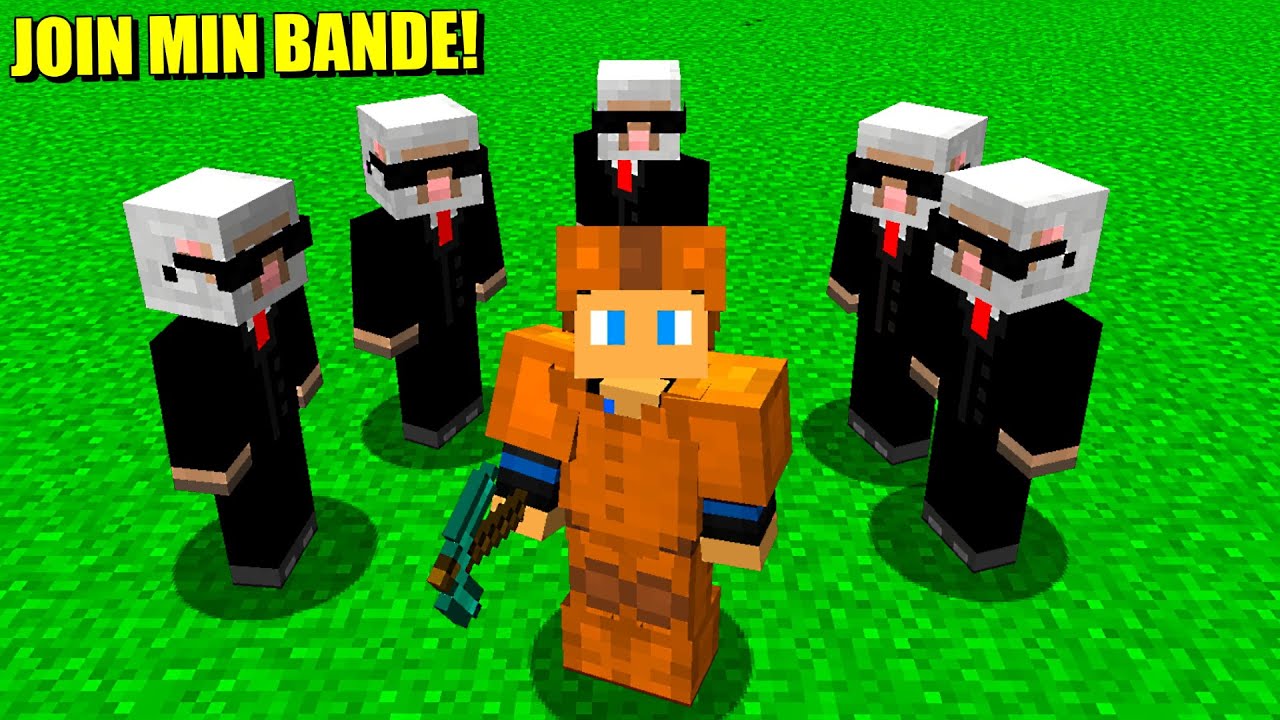 JEG STARTER MIN EGEN BANDE I MINECRAFT!!
