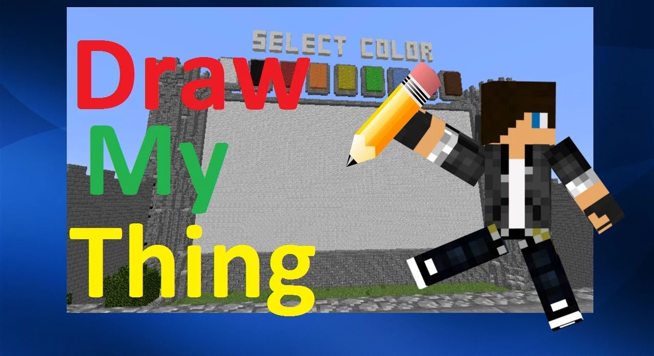 Minecraft MiniGame - Draw My Thing!