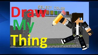 Minecraft MiniGame - Draw My Thing!