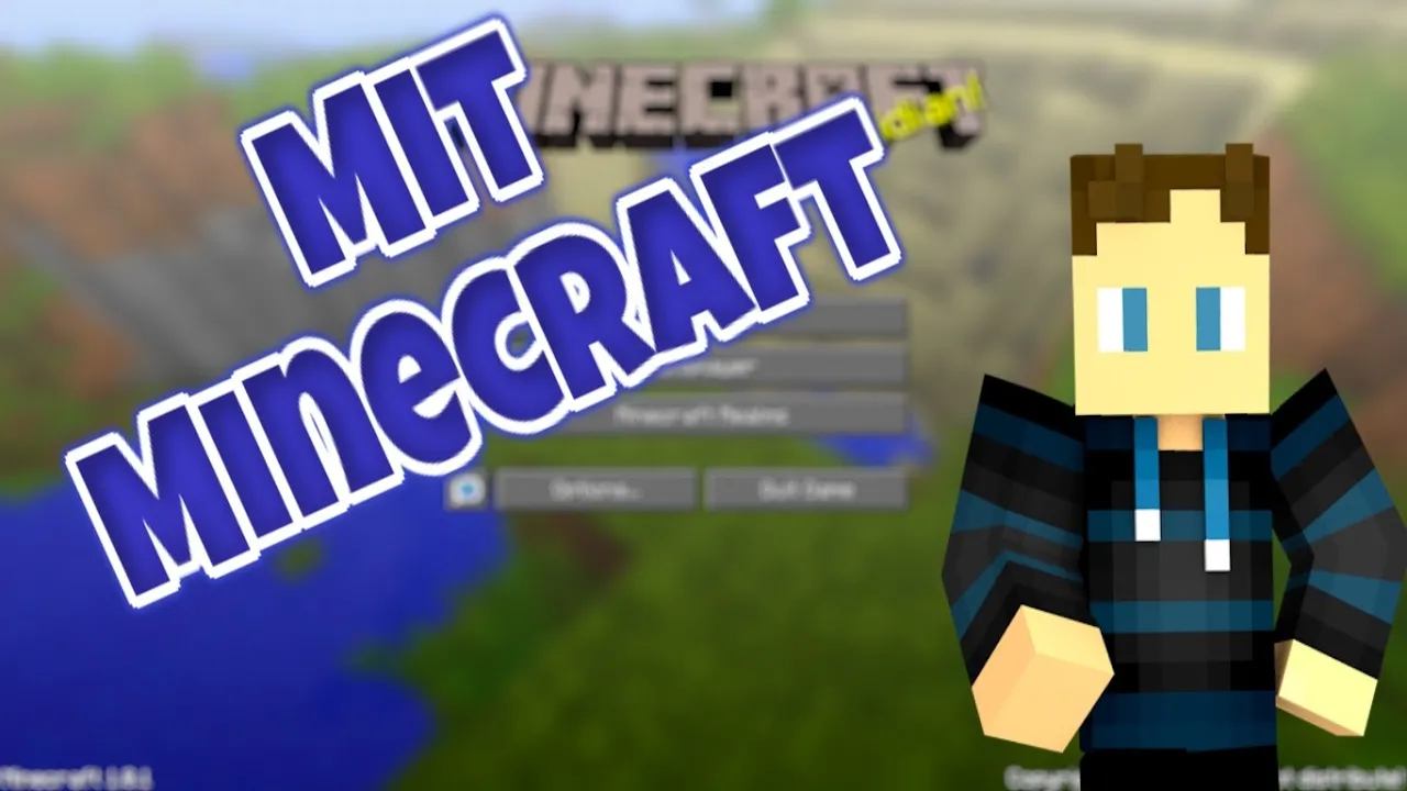 Mit Minecraft!