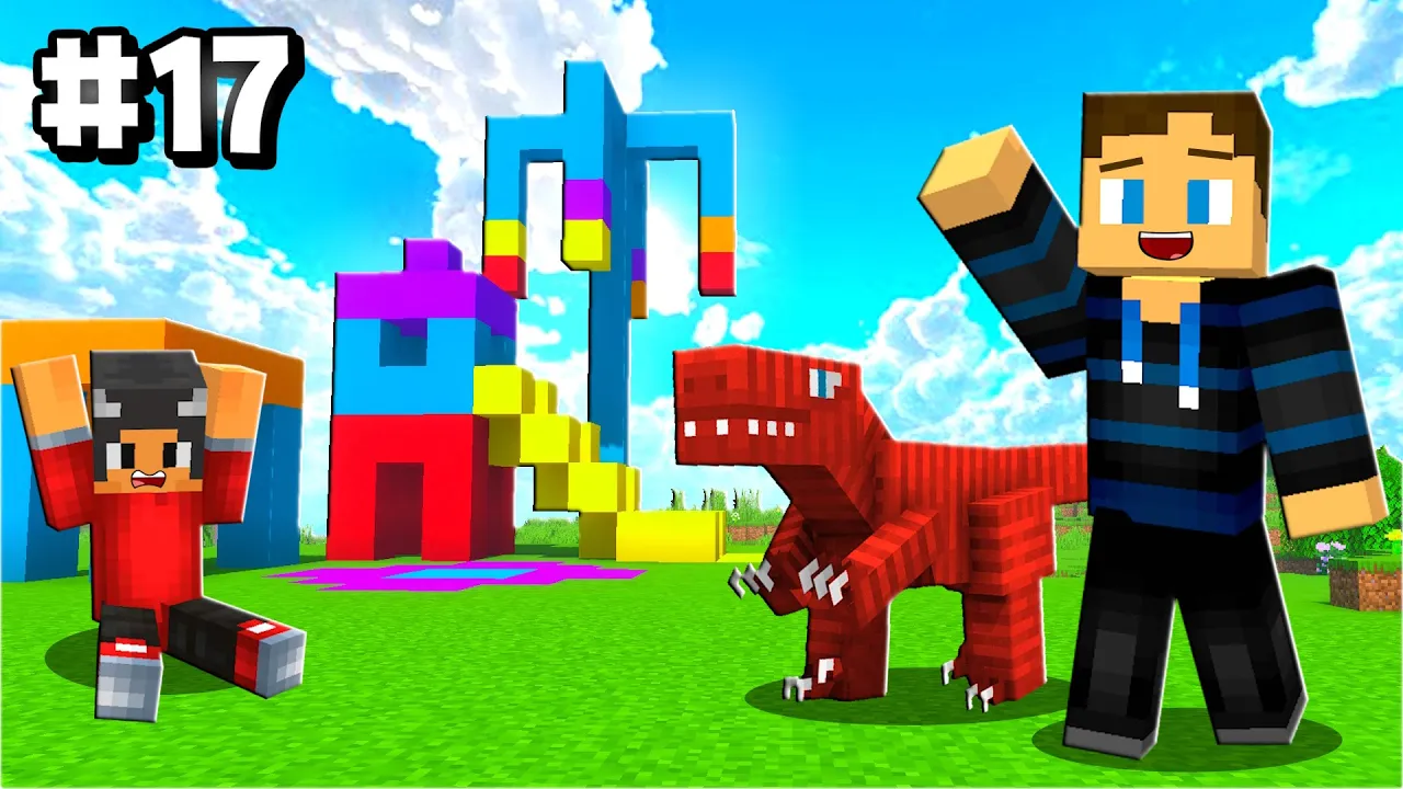 Vi Bygger en LEGEPLADS Til Bumle! - Minecraft Vulkanen #17