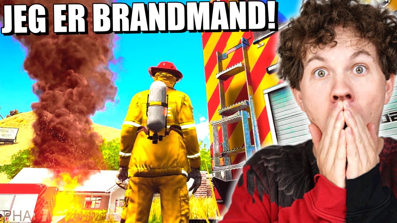 DER GIK ILD I MIN DRAGT!! - Dansk Firefighting Simulator