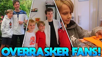OVERRASKER FANS MED MERCHANDISE!!