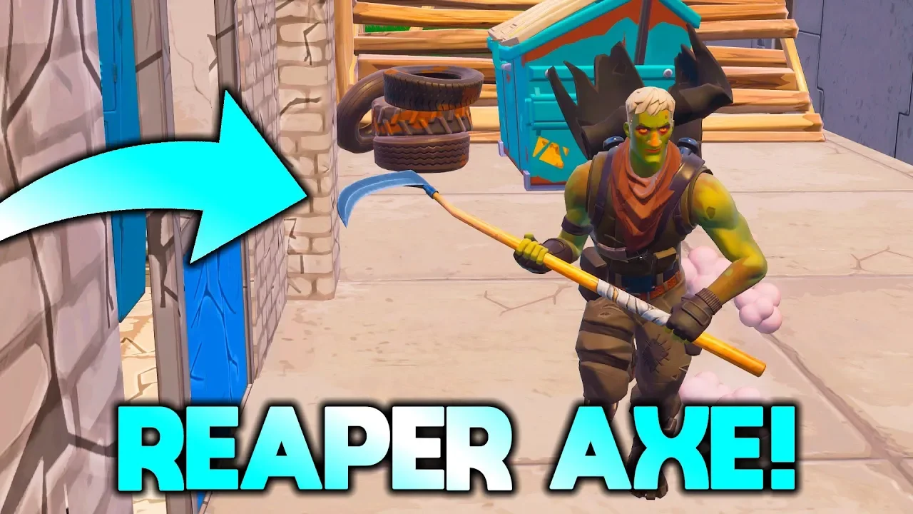 KØBER MEGA SJÆLDEN PICKAXE I FORTNITE!! *LIMITED REAPER AXE*
