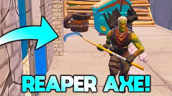 KØBER MEGA SJÆLDEN PICKAXE I FORTNITE!! *LIMITED REAPER AXE*
