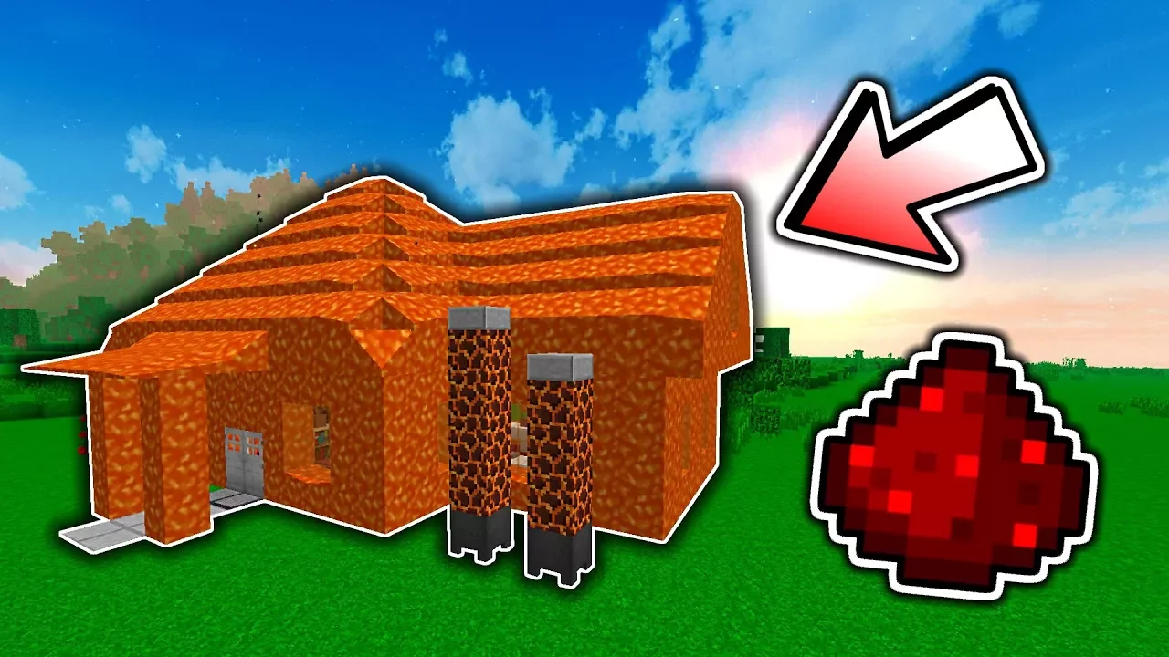 SINDSSYGT LAVA REDSTONE HUS!!