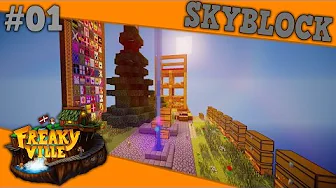 Dansk Minecraft - Skyblock Ep. 1 - Triernes ø!