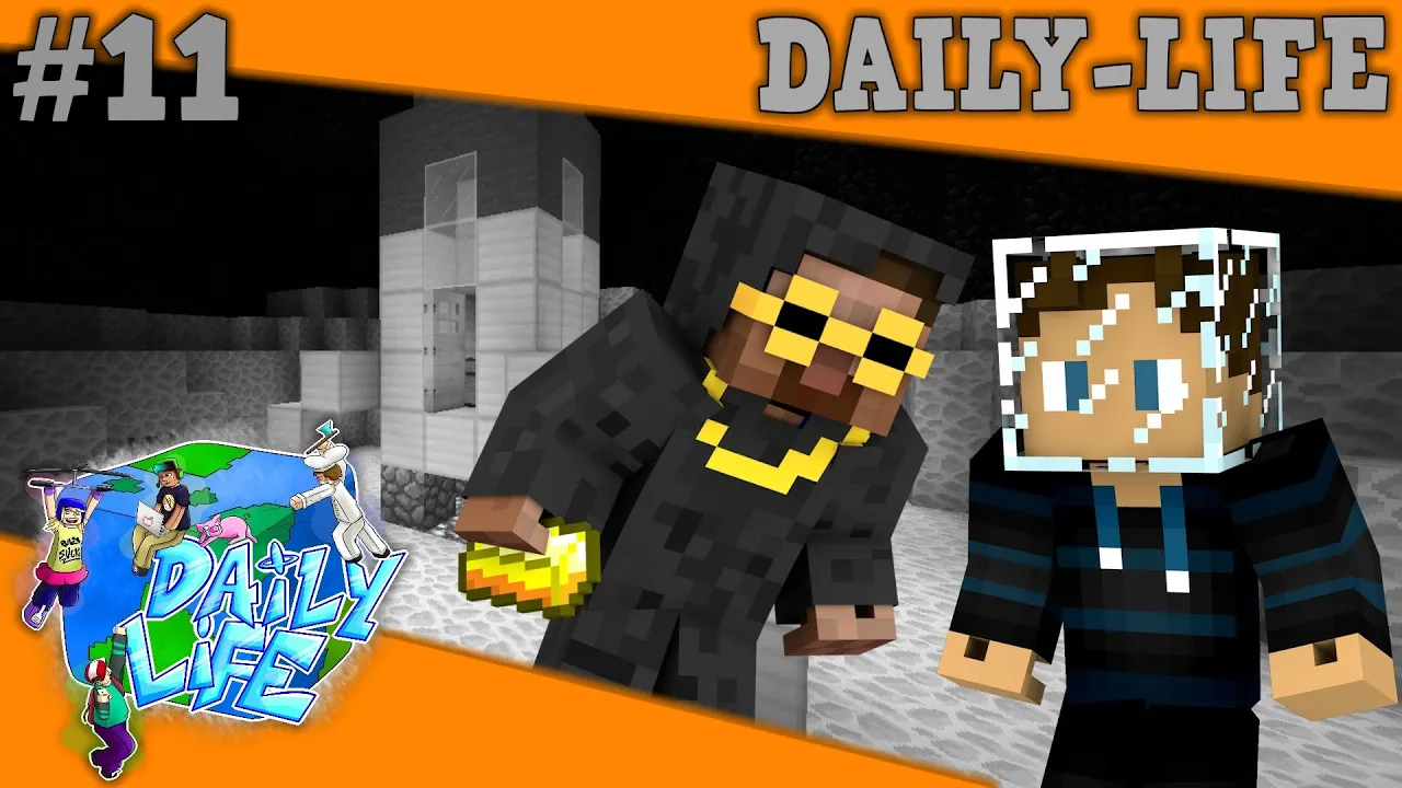 Dansk Minecraft - Daily-Life #11 - MÅNETUR & GULDDRENG!