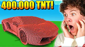 SPRINGER En TNT LAMBORGHINI I Minecraft!