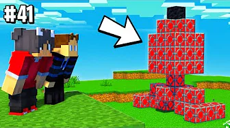 VI FANDT EN KÆMPE BOMBE! - Minecraft Vulkanen #41