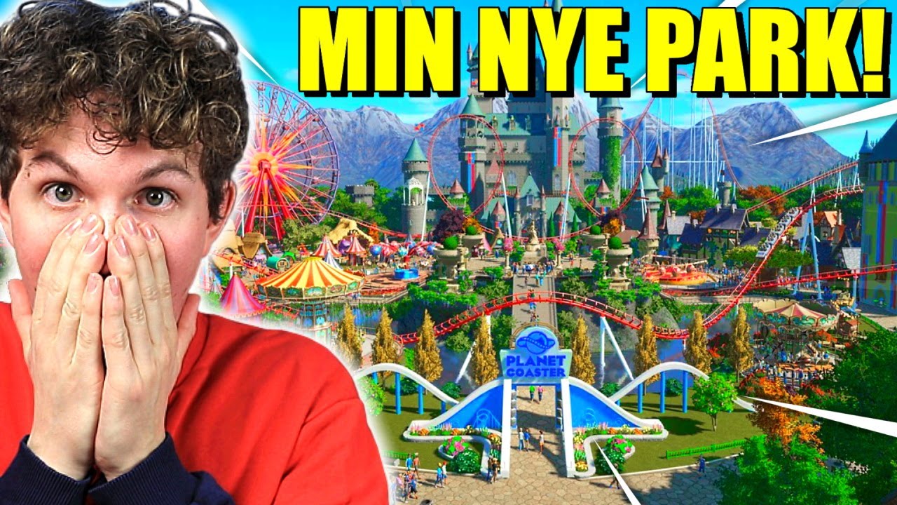STARTEN PÅ MIN HELT NYE PARK!! - Dansk Planet Coaster