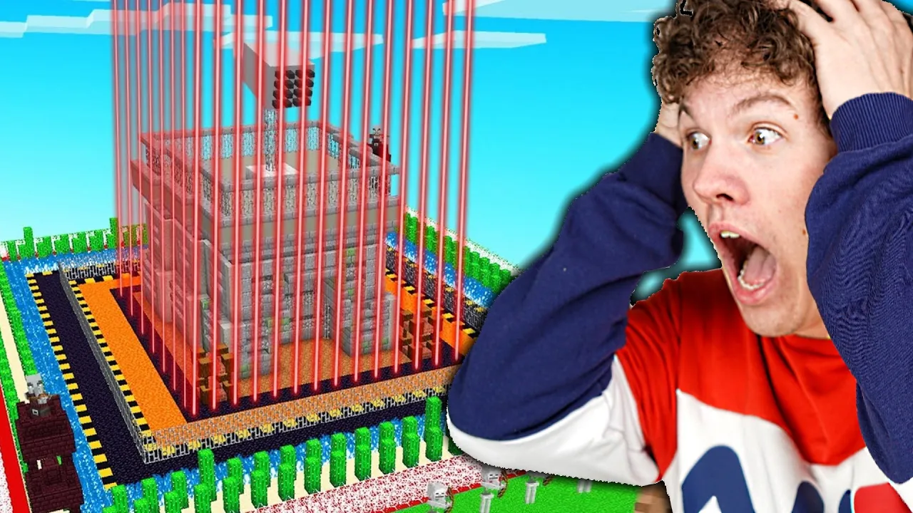 SÅDAN BYGGER MAN DEN SIKRESTE BASE I MINECRAFT!