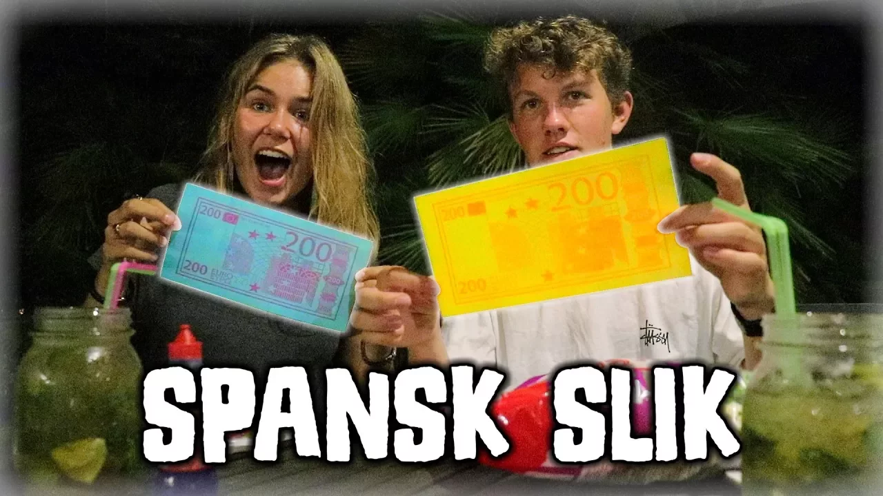 VI SMAGER PÅ SPANSK SLIK!!