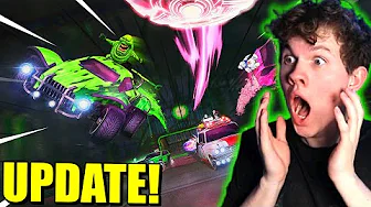 DEN NYE ROCKET LEAGUE UPDATE ER ALT FOR MÆRKELIG!! - Dansk Rocket League