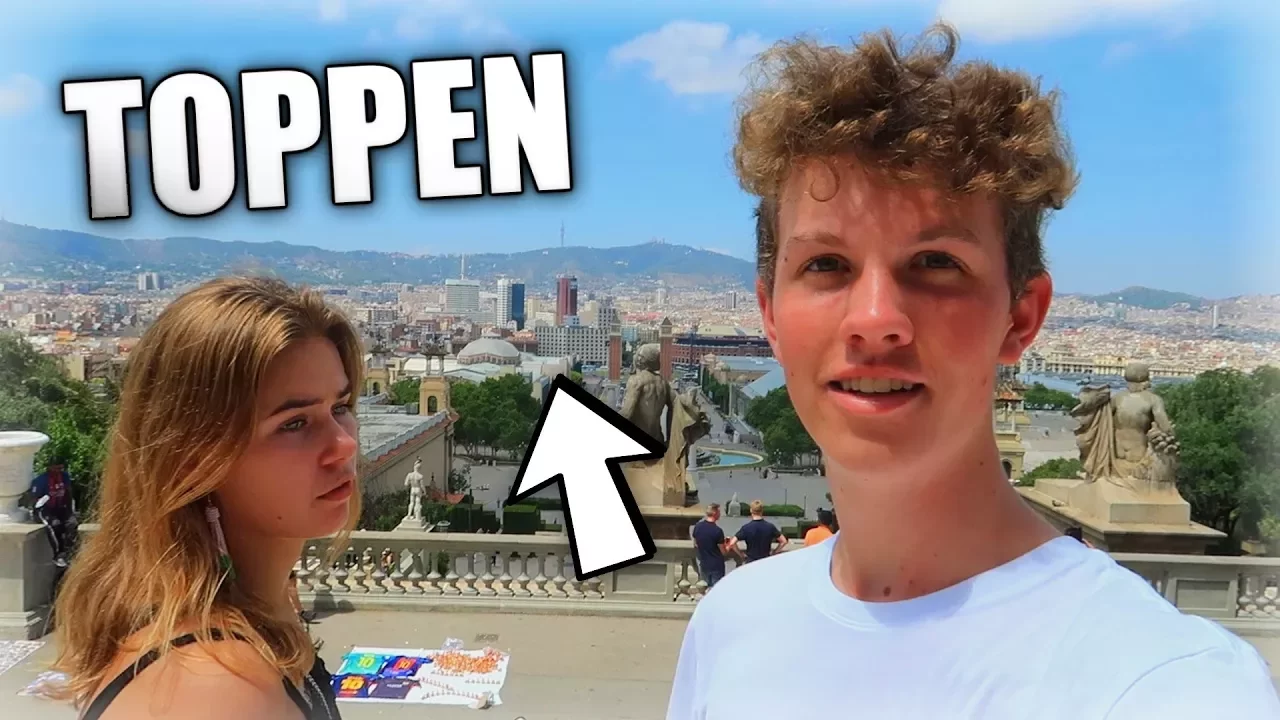 KLATRER TIL TOPPEN AF BARCELONA!!