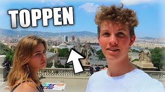 KLATRER TIL TOPPEN AF BARCELONA!!